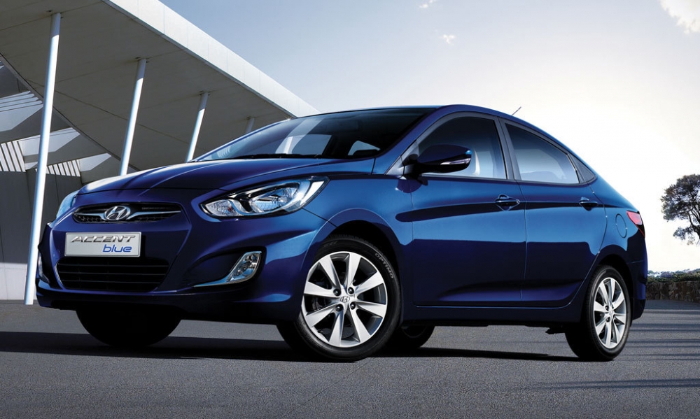 Hyundai Accent Blue